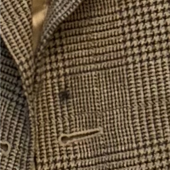 Jones New York Plaid Blazer - Brown and Cream - Picture 4 of 4